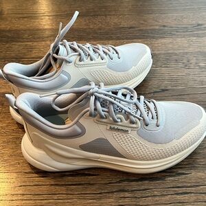 lululemon athletica Women's Light Gray and White Sneakers